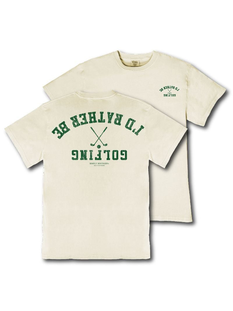 Simply Southern Outfitters Golfing Mineral Washed Unisex T-Shirt
