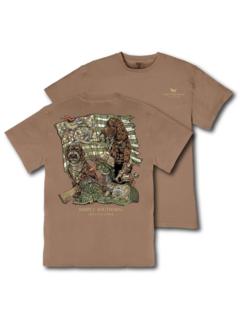 Simply Southern Outfitters USA Ready Mineral Washed Unisex T-Shirt