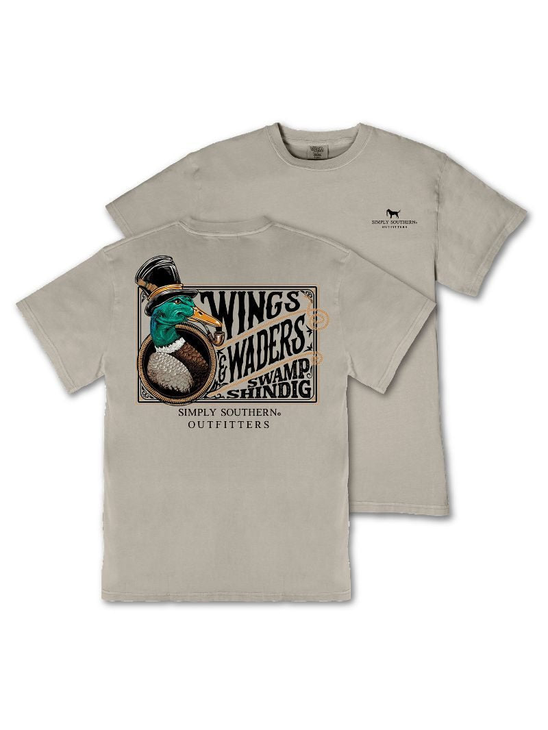 Simply Southern Outfitters Wanders Duck Mineral Washed Unisex T-Shirt