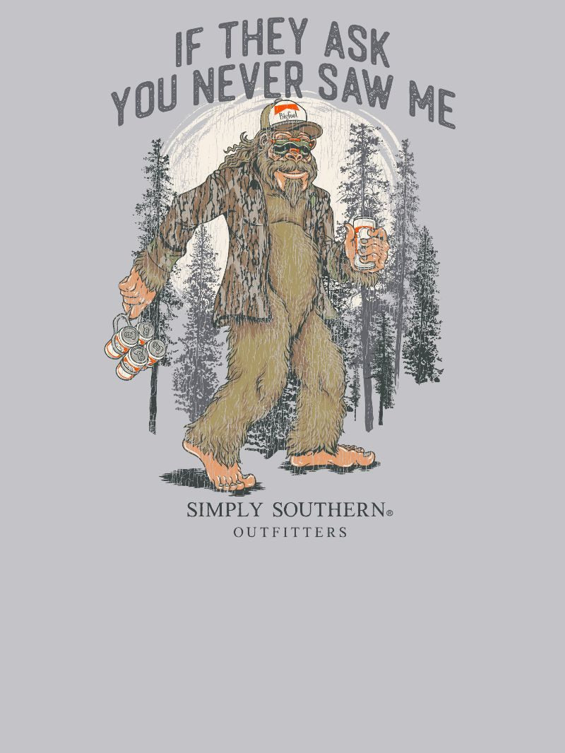 Simply Southern Big Foot Washed Shadow Unisex T-Shirt