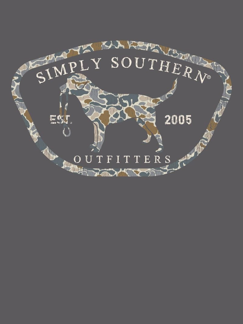 Simply Southern Camo Dog Unisex T-Shirt