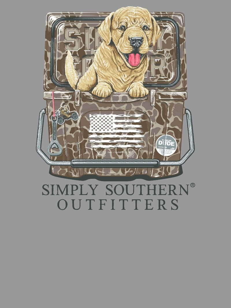 Simply Southern USA Cooler Dog Unisex T-Shirt