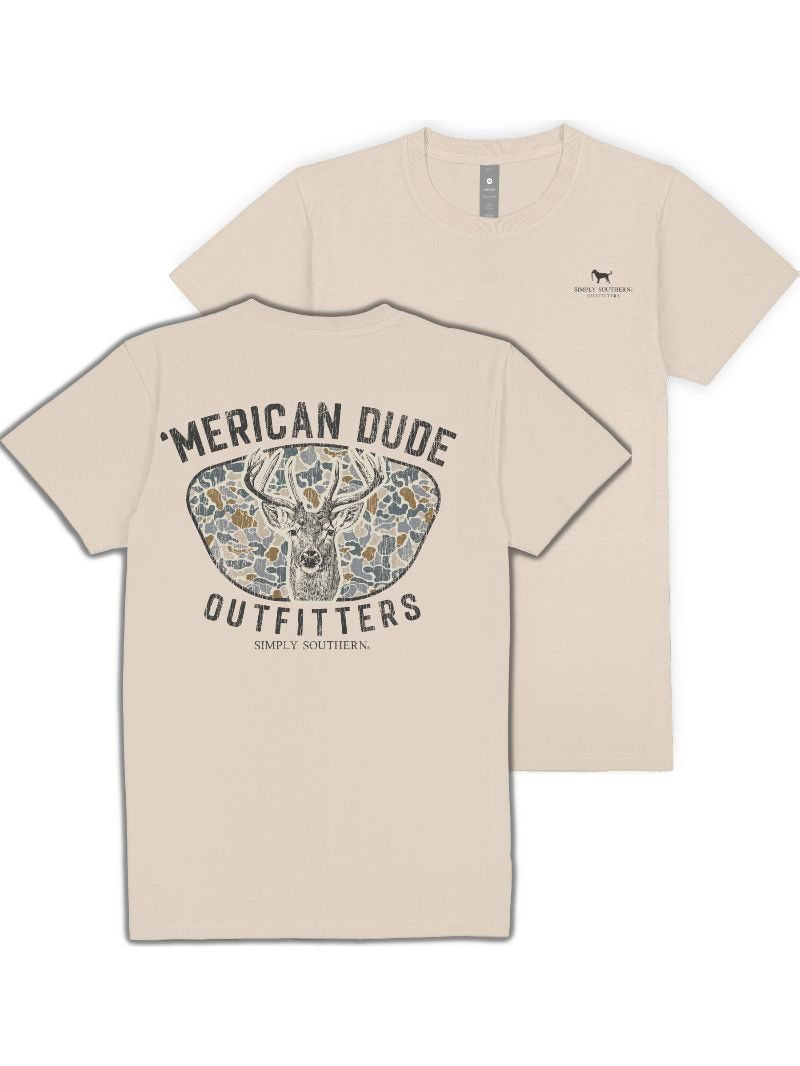 Simply Southern Merican Dude Deer Unisex T-Shirt