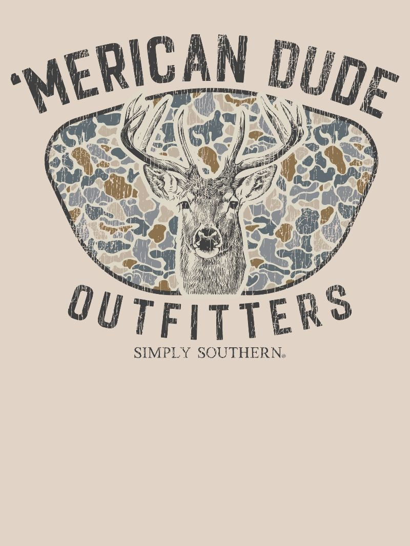 Simply Southern Merican Dude Deer Unisex T-Shirt
