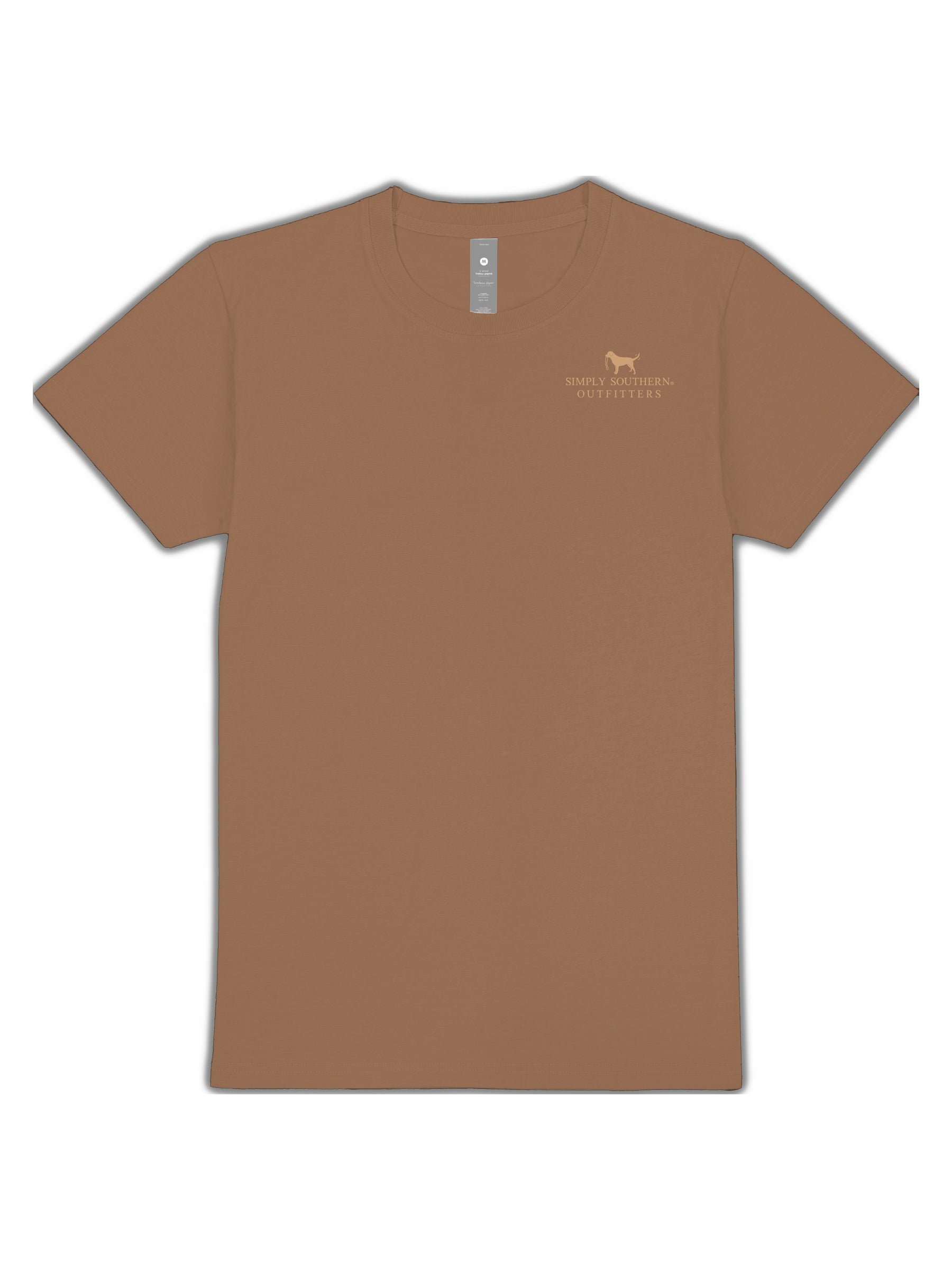 Simply Southern Dog Emblem Chestnut Unisex T-Shirt