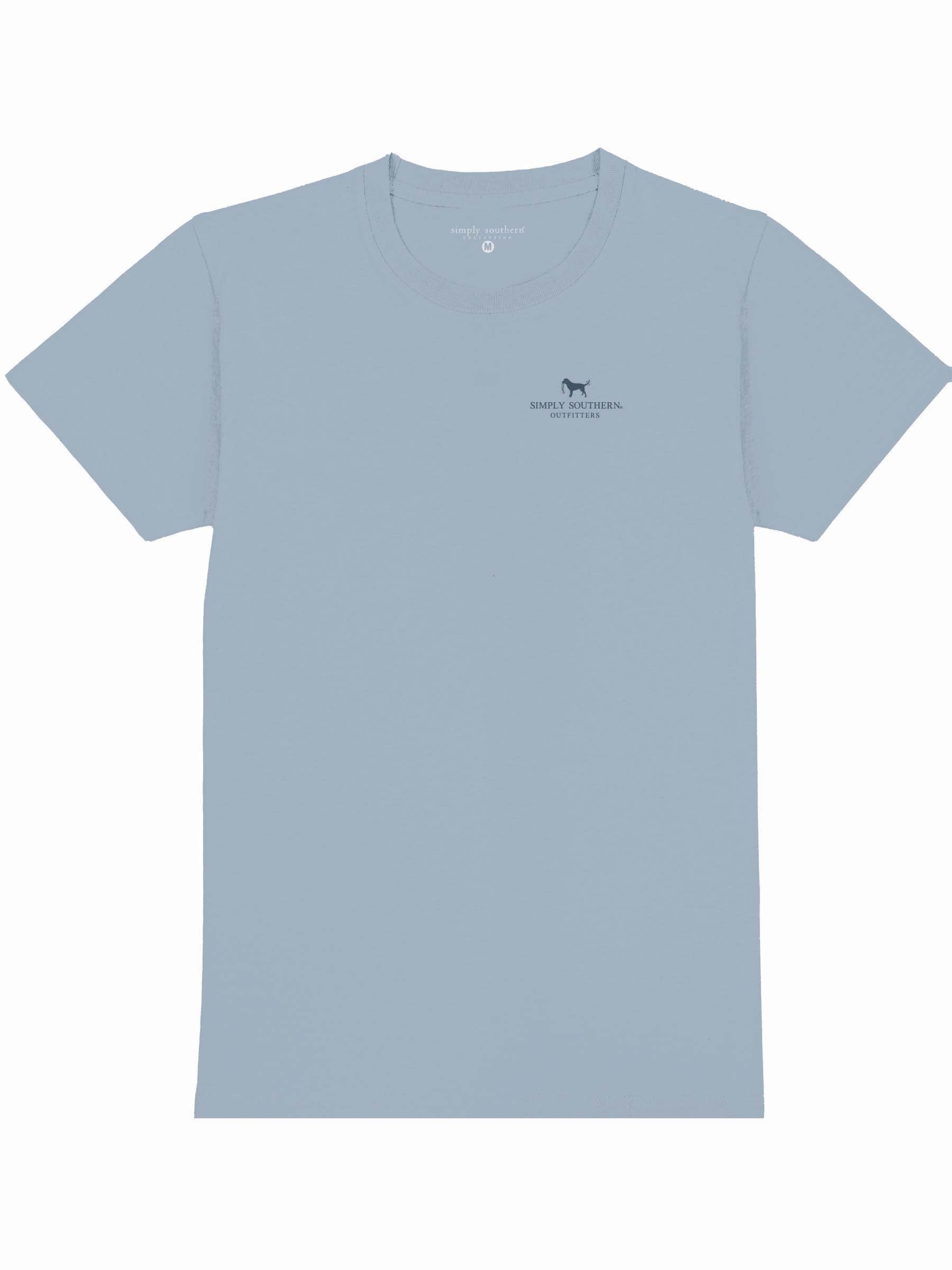 Simply Southern Eagle Stone Blue Unisex T-Shirt