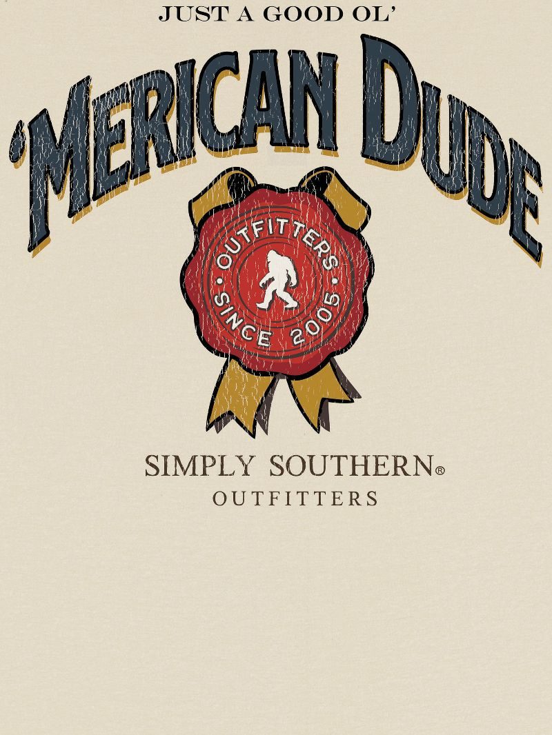 Simply Southern Merican Dude Label Unisex T-Shirt