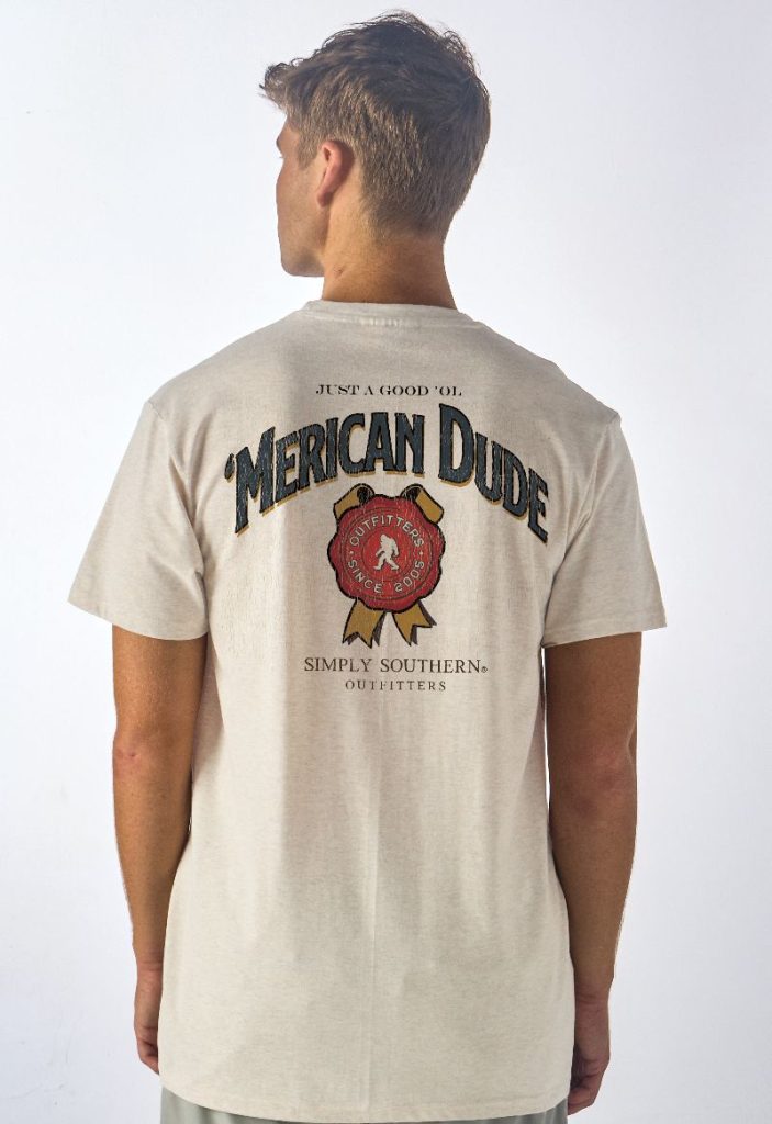 Simply Southern Merican Dude Label Unisex T-Shirt