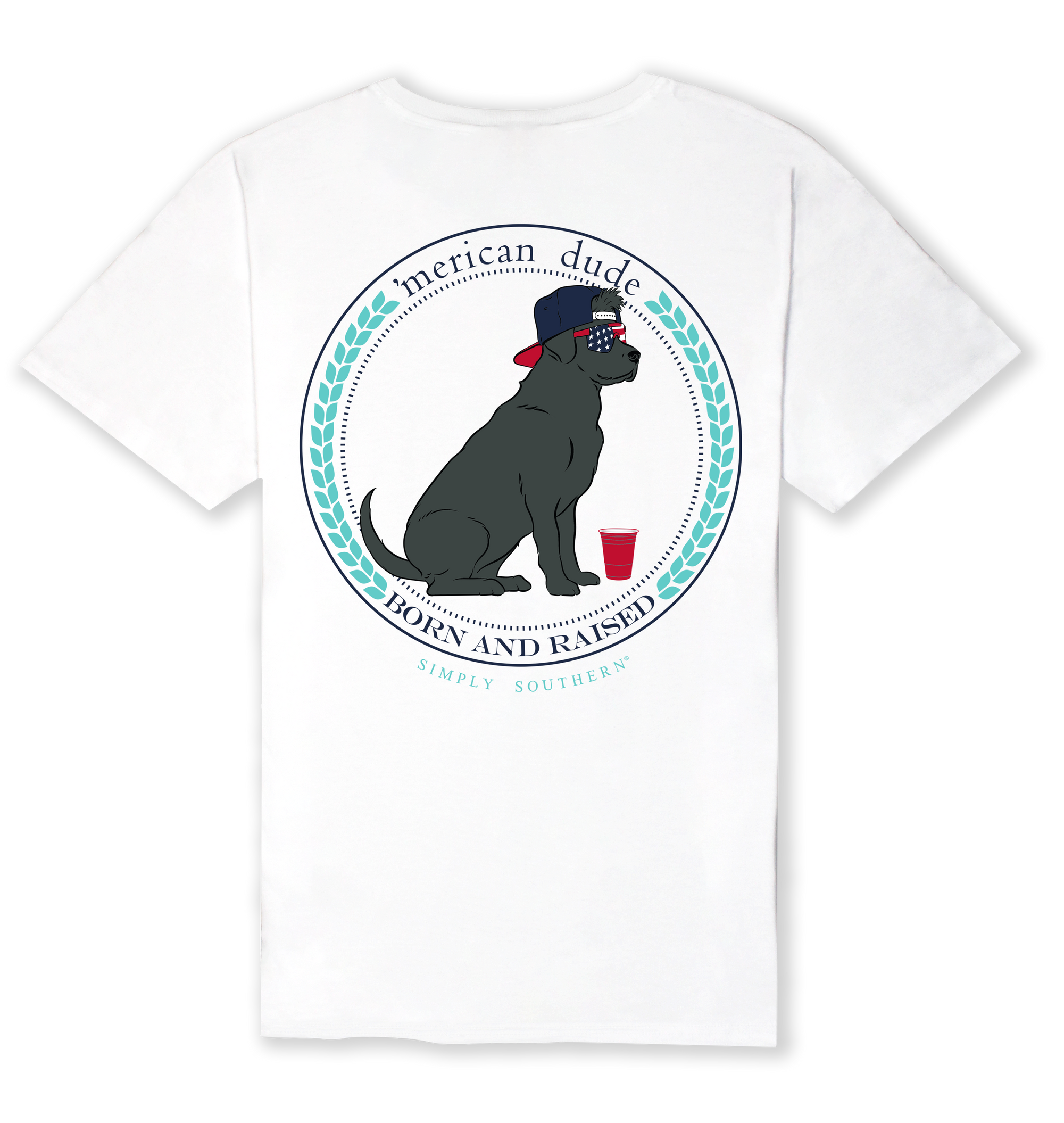 Simply Southern Merican Dude Logo Dog Unisex T-Shirt