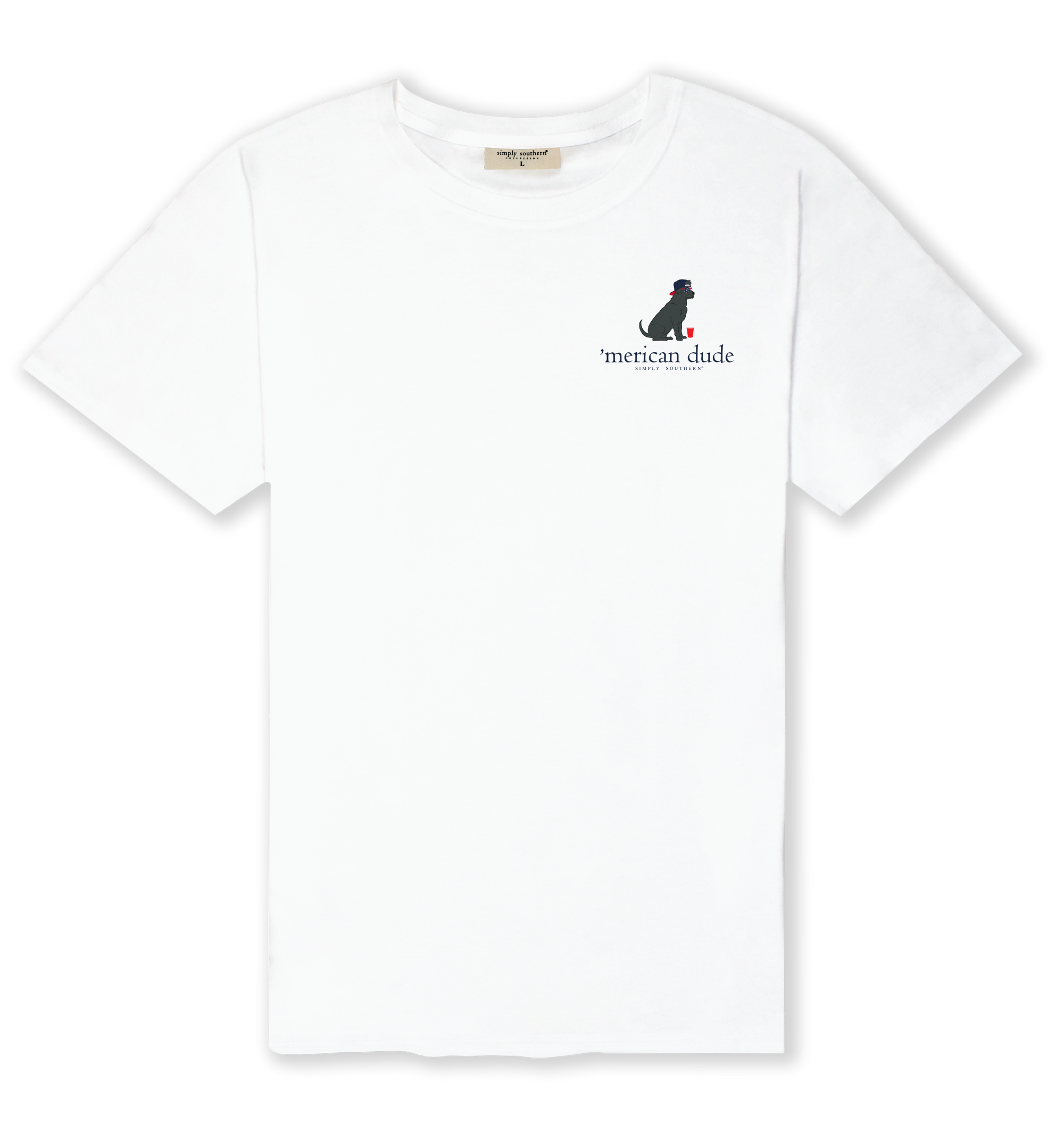 Simply Southern Merican Dude Logo Dog Unisex T-Shirt