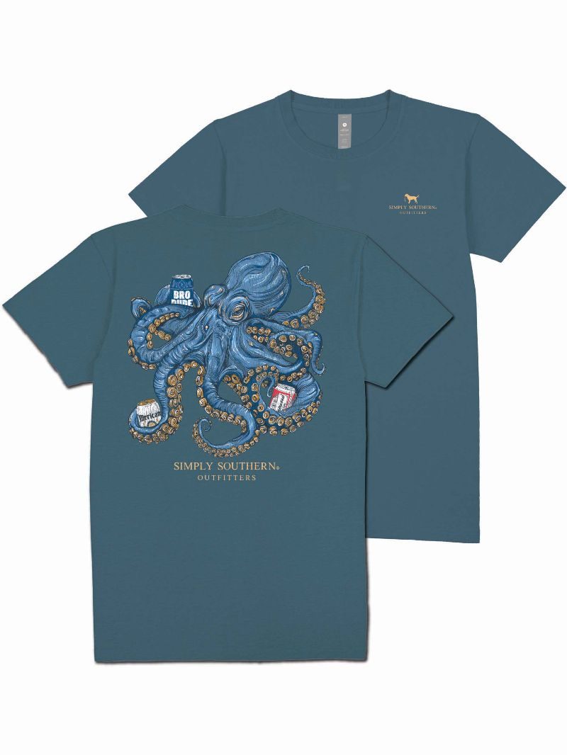 Simply Southern Merican Dude Octopus Unisex T-Shirt