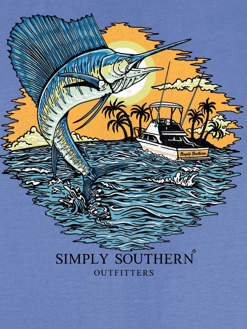 Simply Southern Sail Fish Unisex T-Shirt