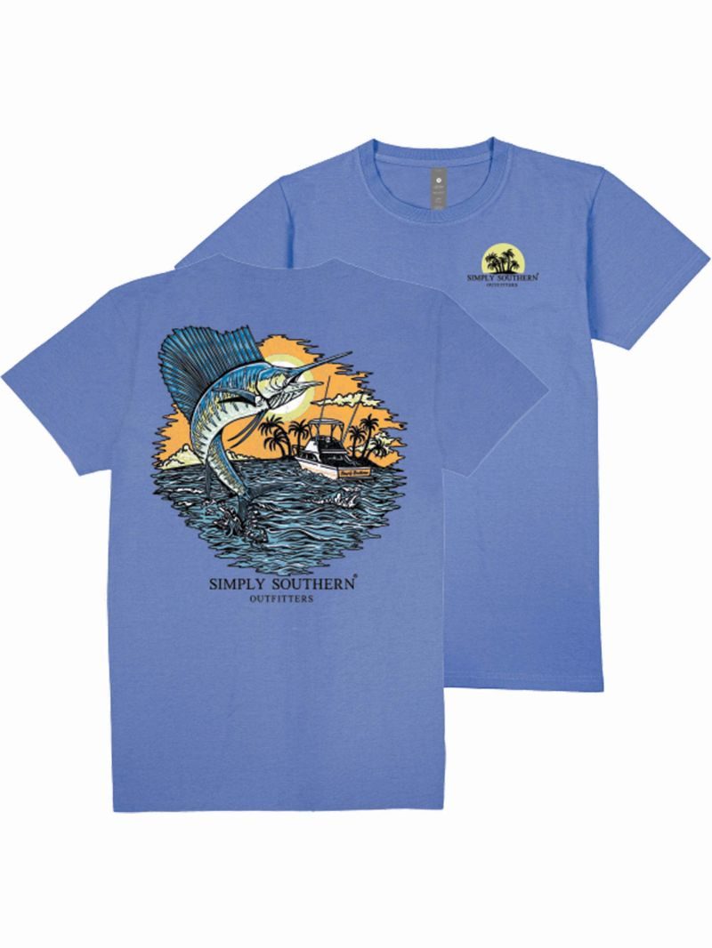 Simply Southern Sail Fish Unisex T-Shirt