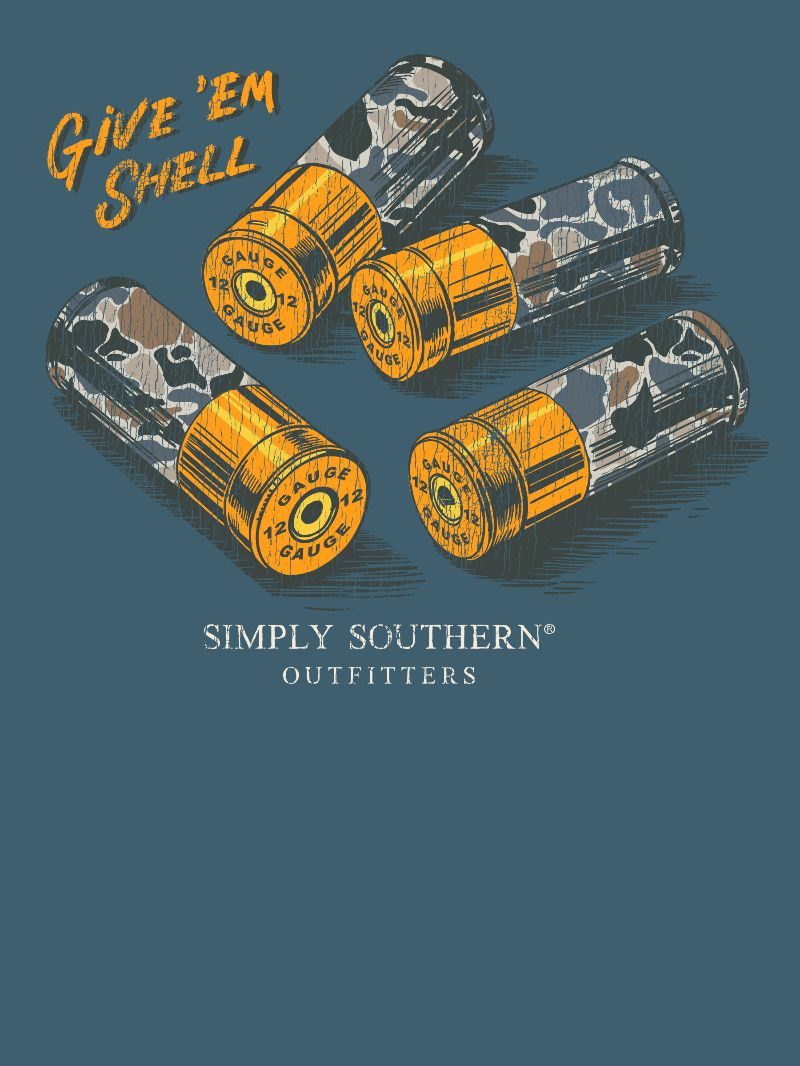 Simply Southern Camo Shells Unisex T-Shirt
