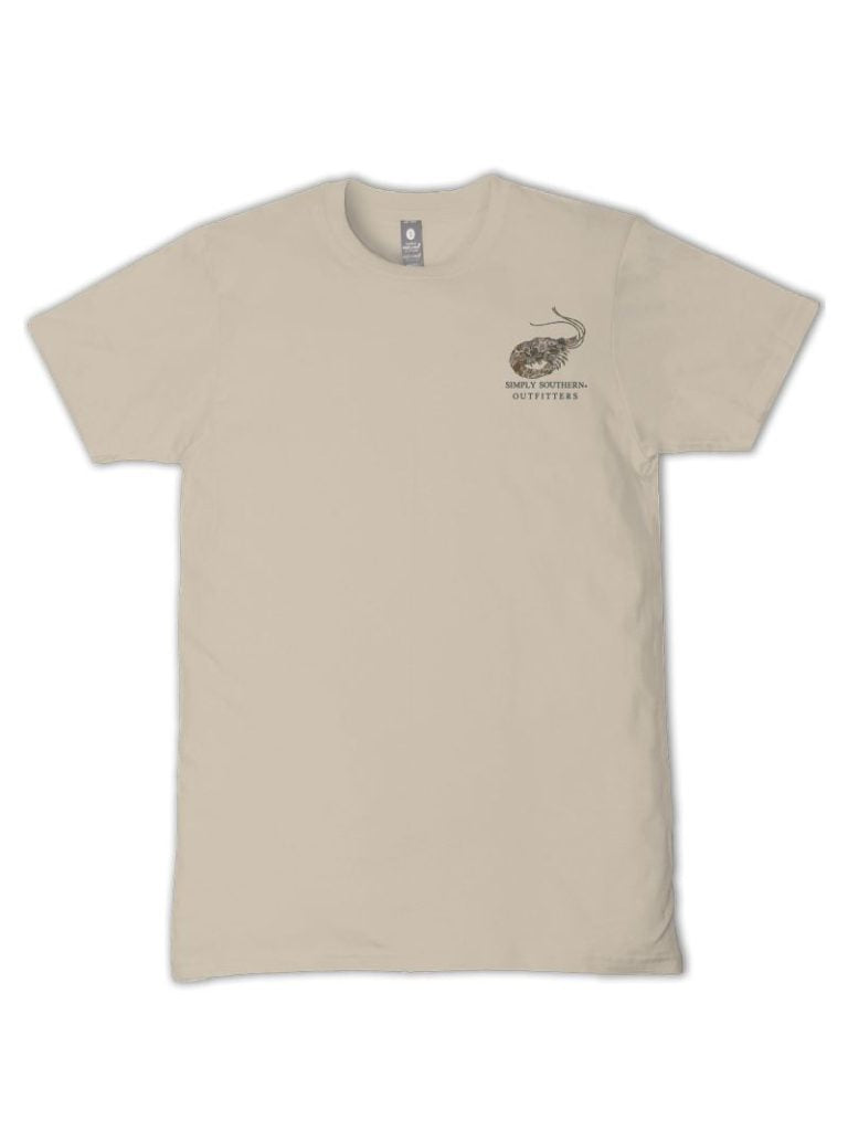 Simply Southern Merican Dude Camo Shrimp Unisex T-Shirt