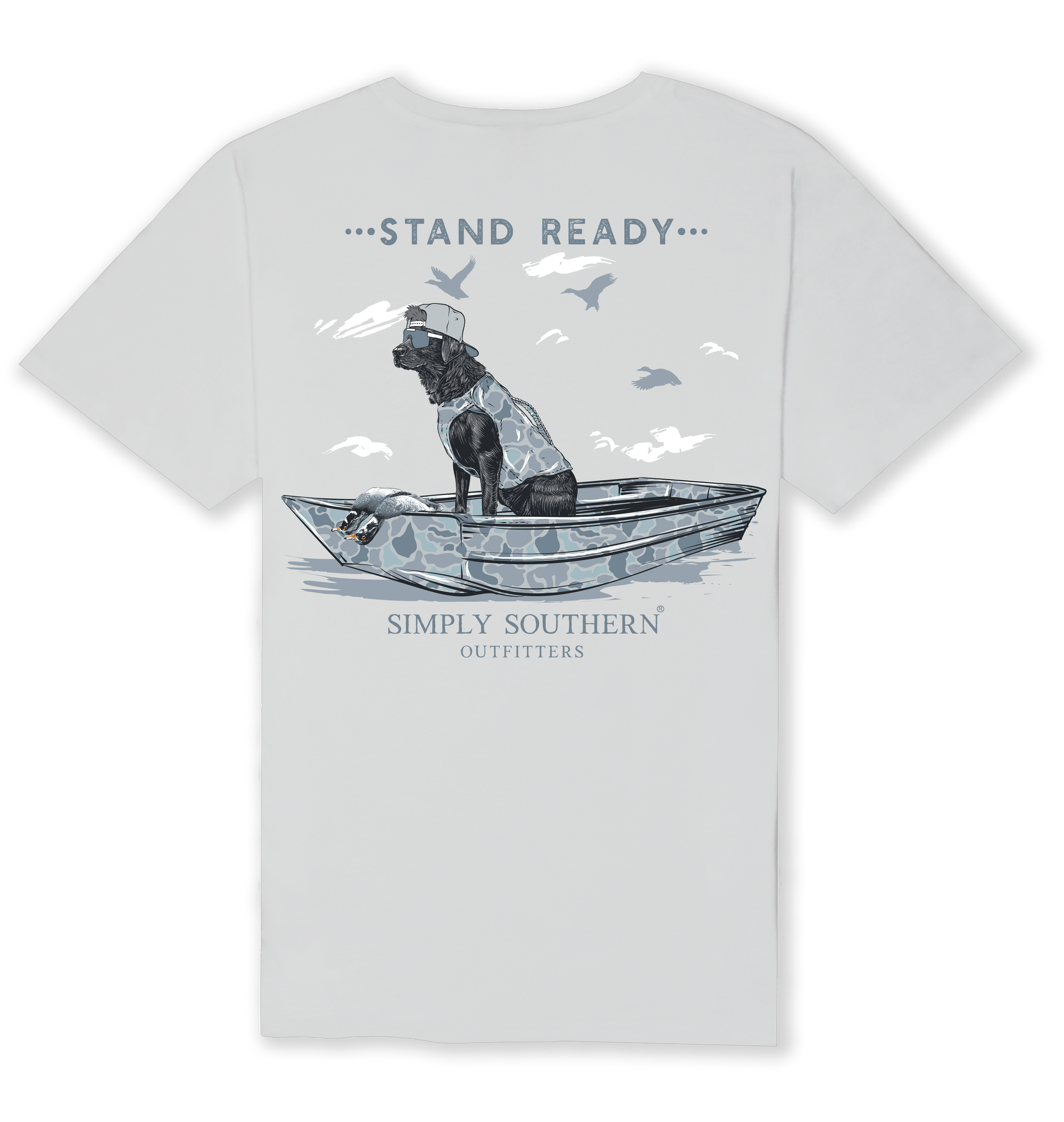Simply Southern Stand Ready Camo Dog Unisex T-Shirt