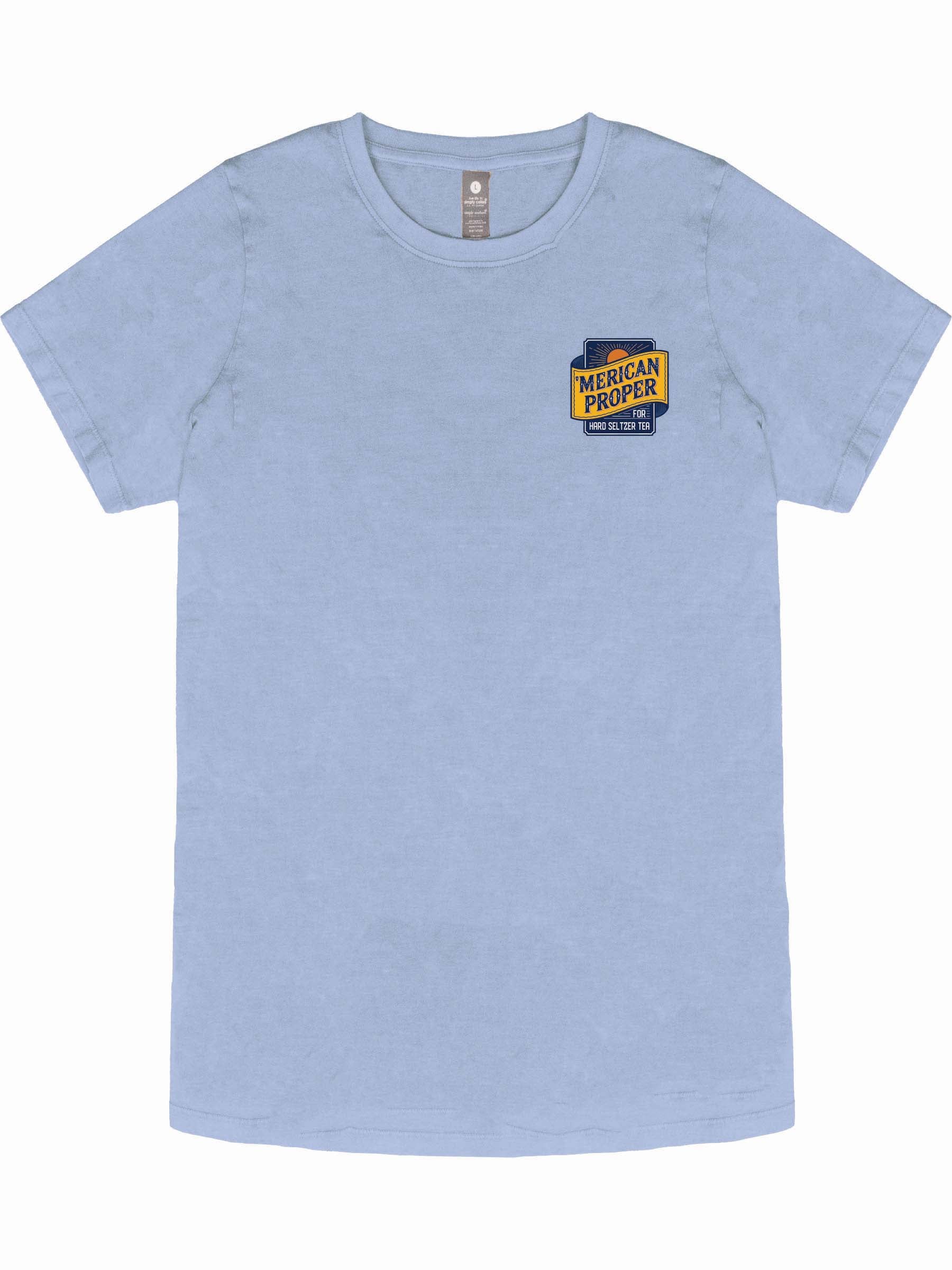 Simply Southern Merican Proper Tea Washed Sea Unisex T-Shirt