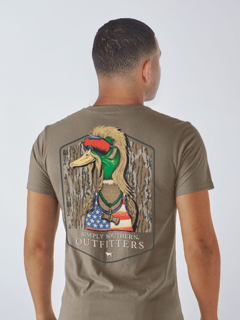 Simply Southern USA Tree Duck Mullet Unisex T-Shirt