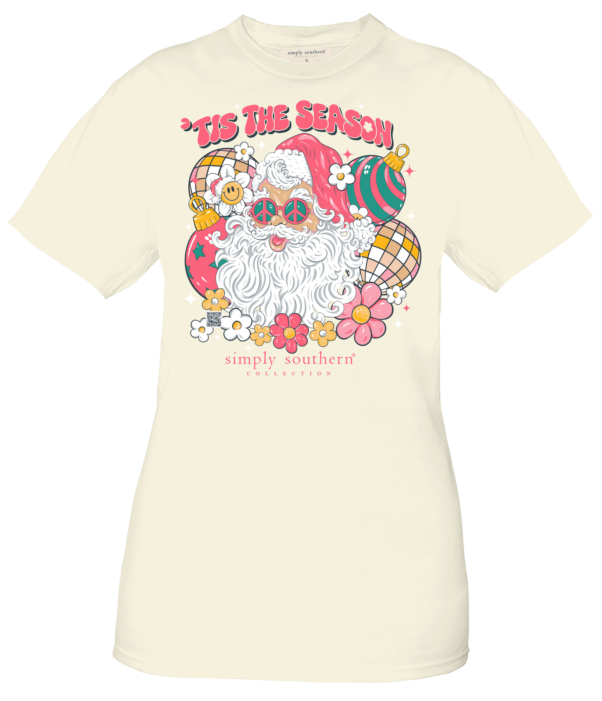 Simply Southern Groovy Santa Holiday T-Shirt
