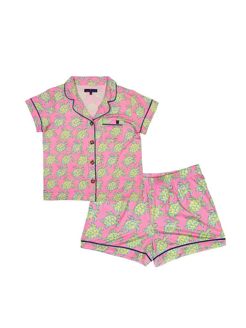Simply Southern Soft Button Top &amp; Shorts Pj Set