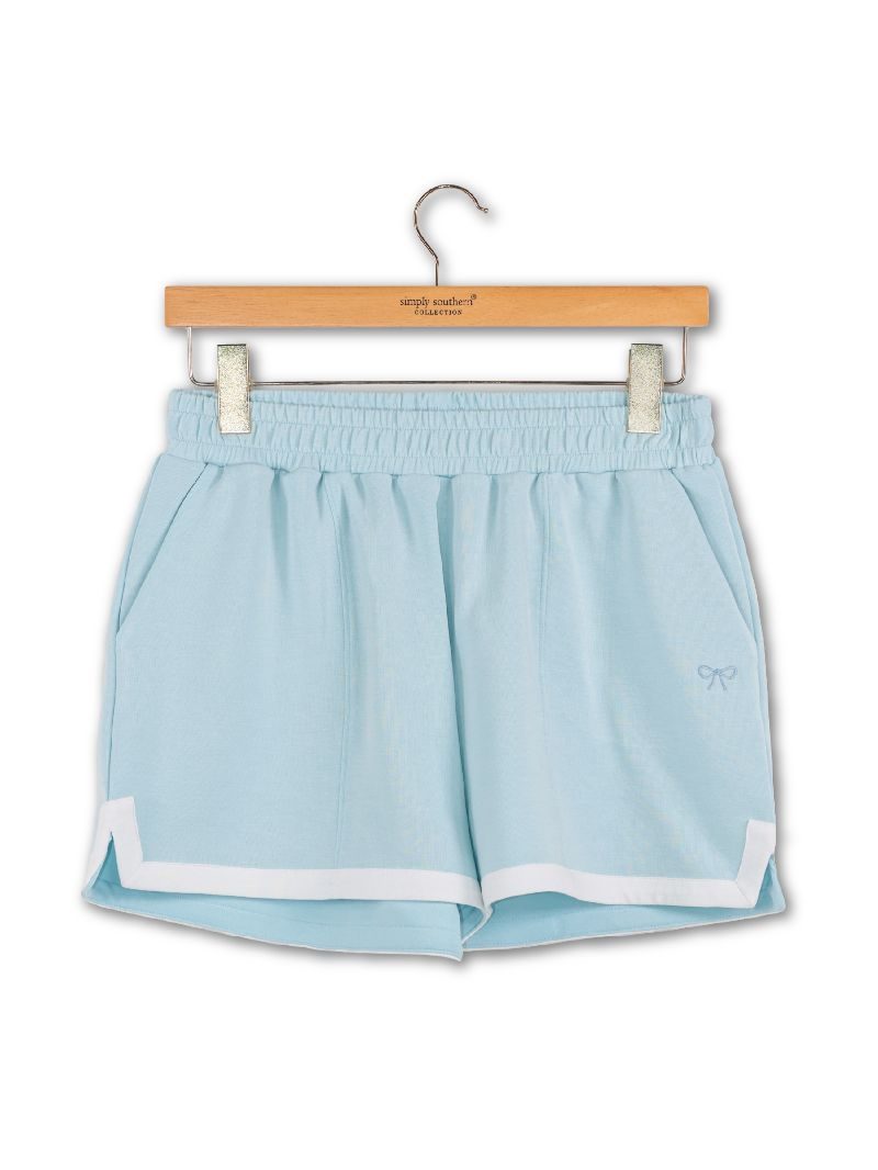 Simply Southern 0126 Pintuck Lounge Shorts