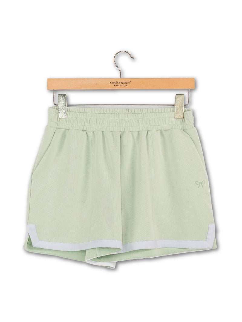 Simply Southern 0126 Pintuck Lounge Shorts