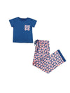 Simply Southern Preppy Patterns PJ Pants & T-Shirt Set