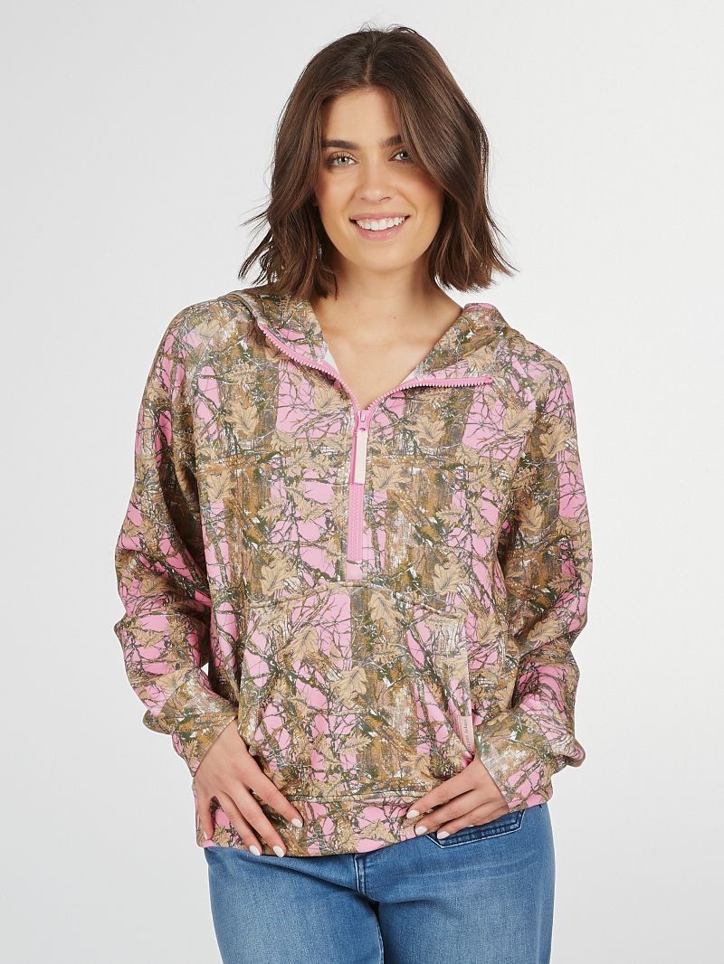 Simply Southern Camo Pattern Alara Long Sleeve Hoodie