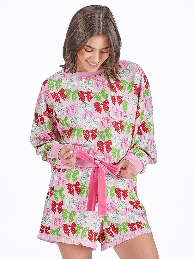 Simply Southern Pj Set Ruffle Dots