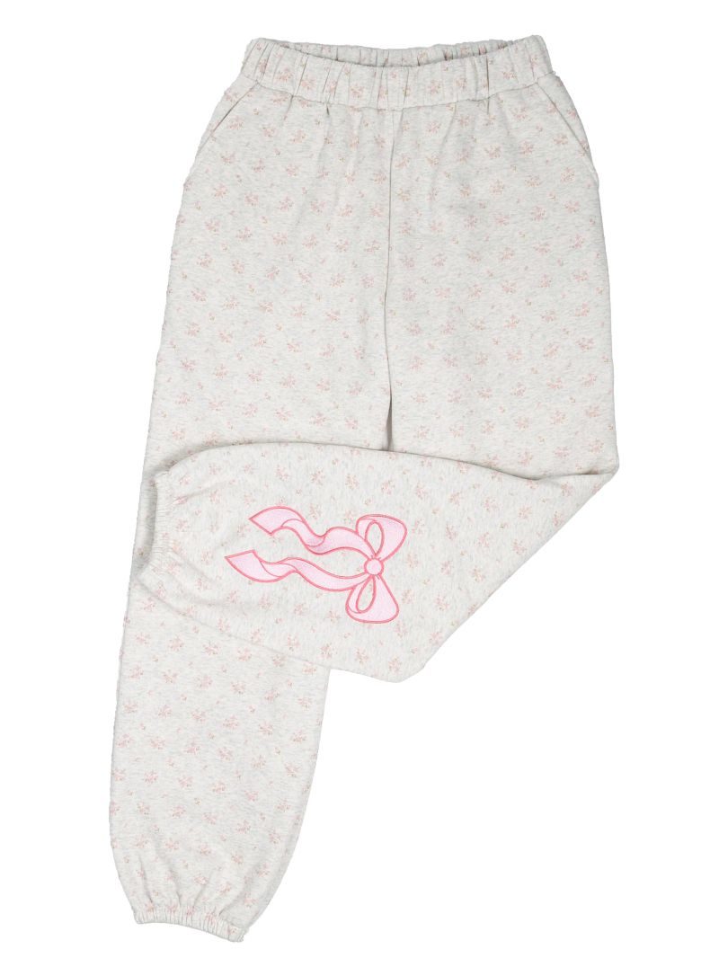 Simply Southern Pink Bow Pattern Alice Lounge Pants