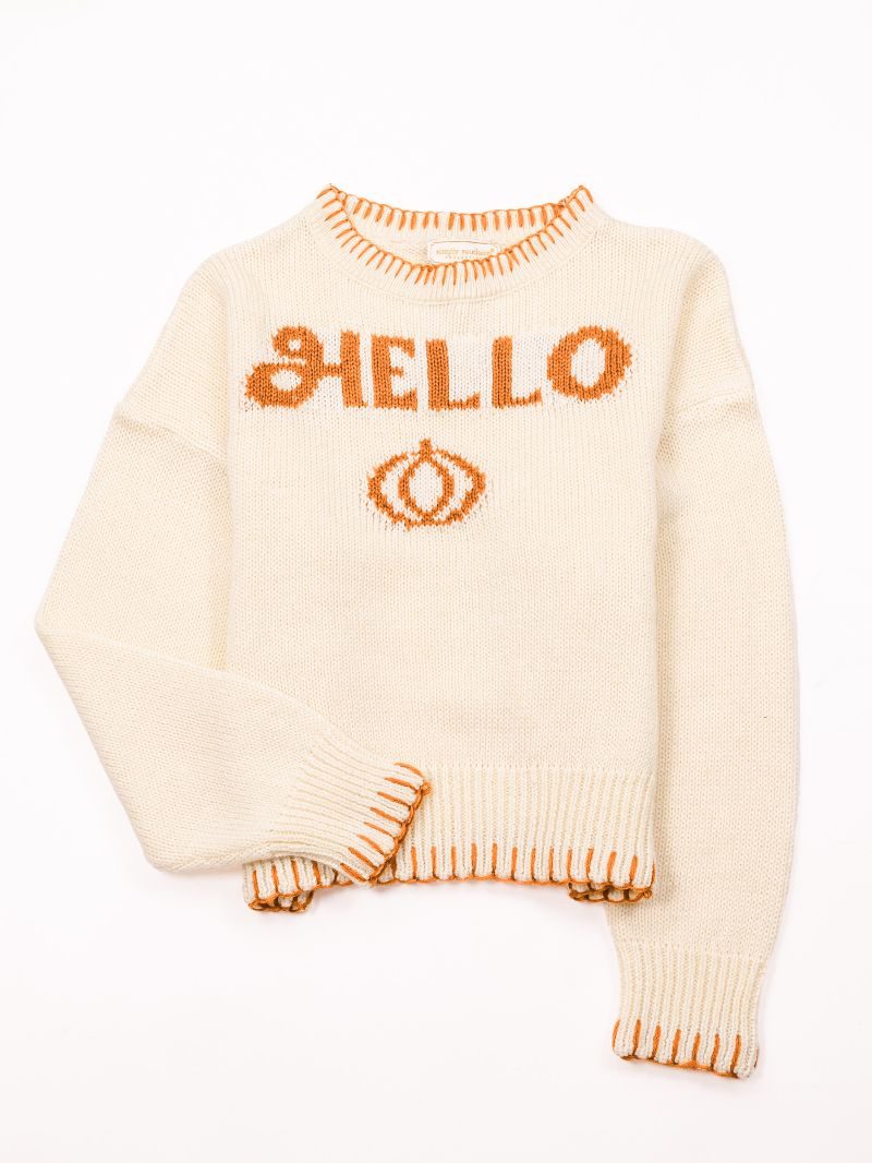 Simply Southern Hello Fall Long Sleeve Imee Sweater