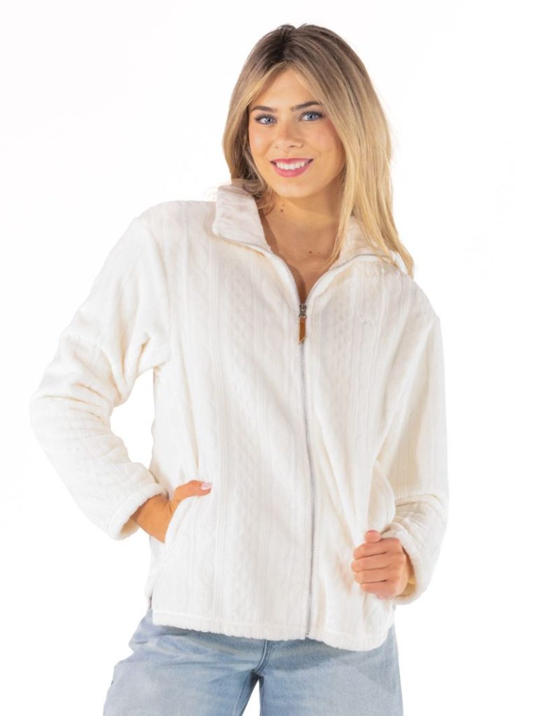 Simply Southern 0226 Elsie Plush Long Sleeve Full Zip Jacket