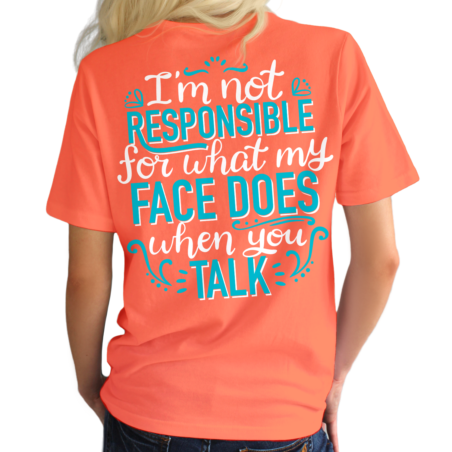 Southern Attitude What My Face Does T-Shirt