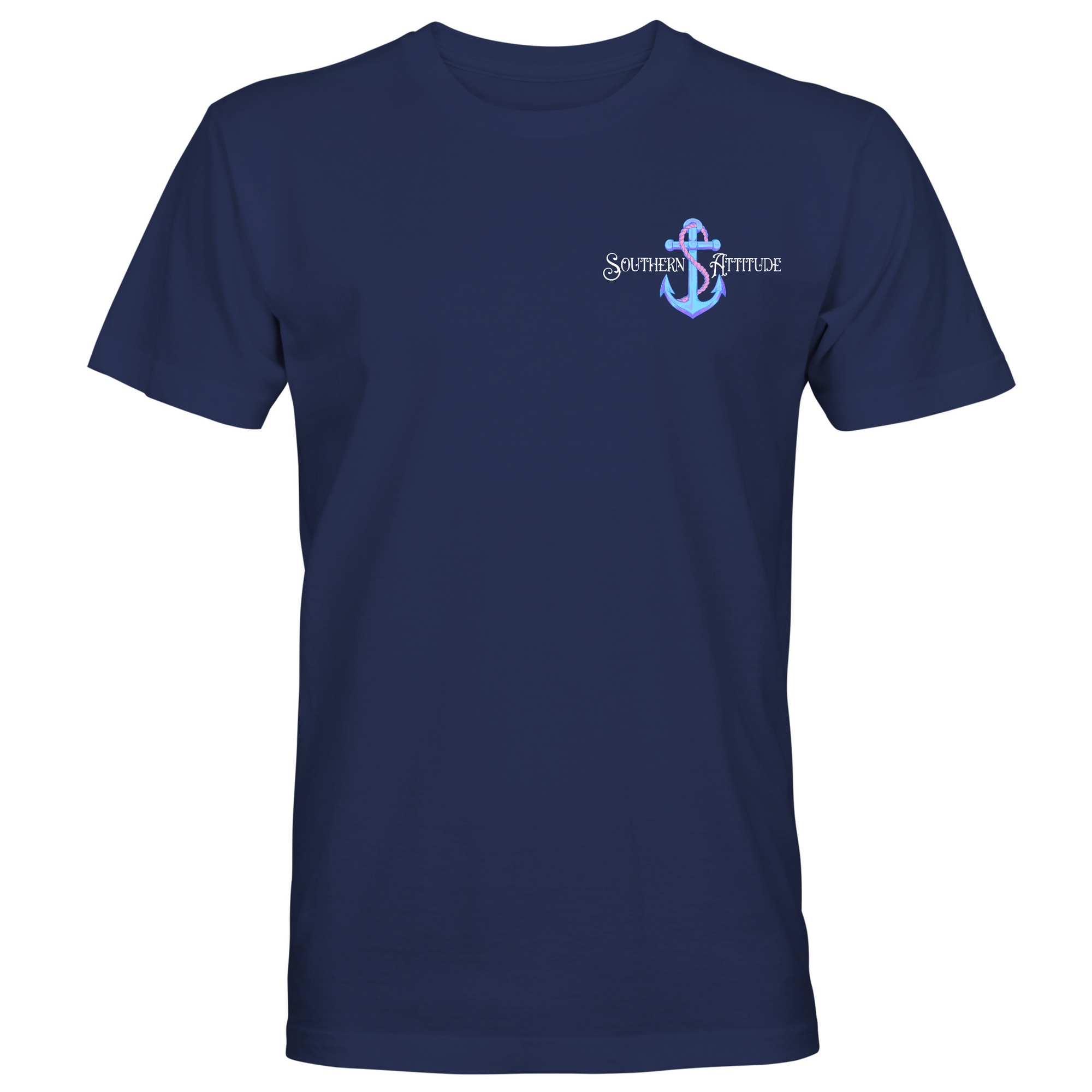 Southern Attitude Salty Anchor Bow 2.0 T-Shirt