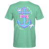 Southern Attitude Salty Anchor Bow 2.0 T-Shirt