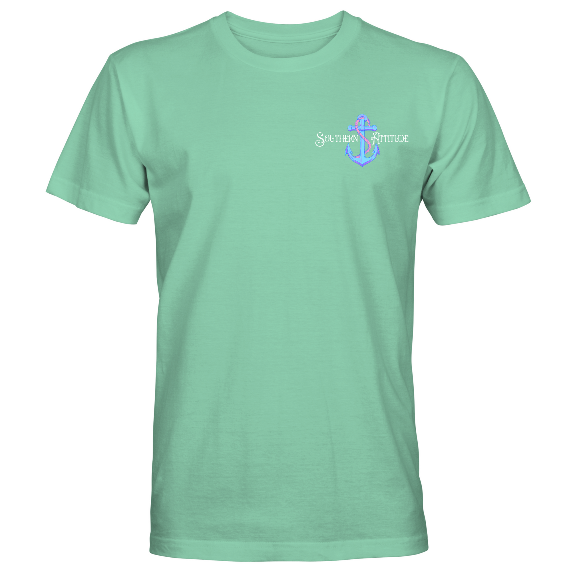 Southern Attitude Salty Anchor Bow 2.0 T-Shirt