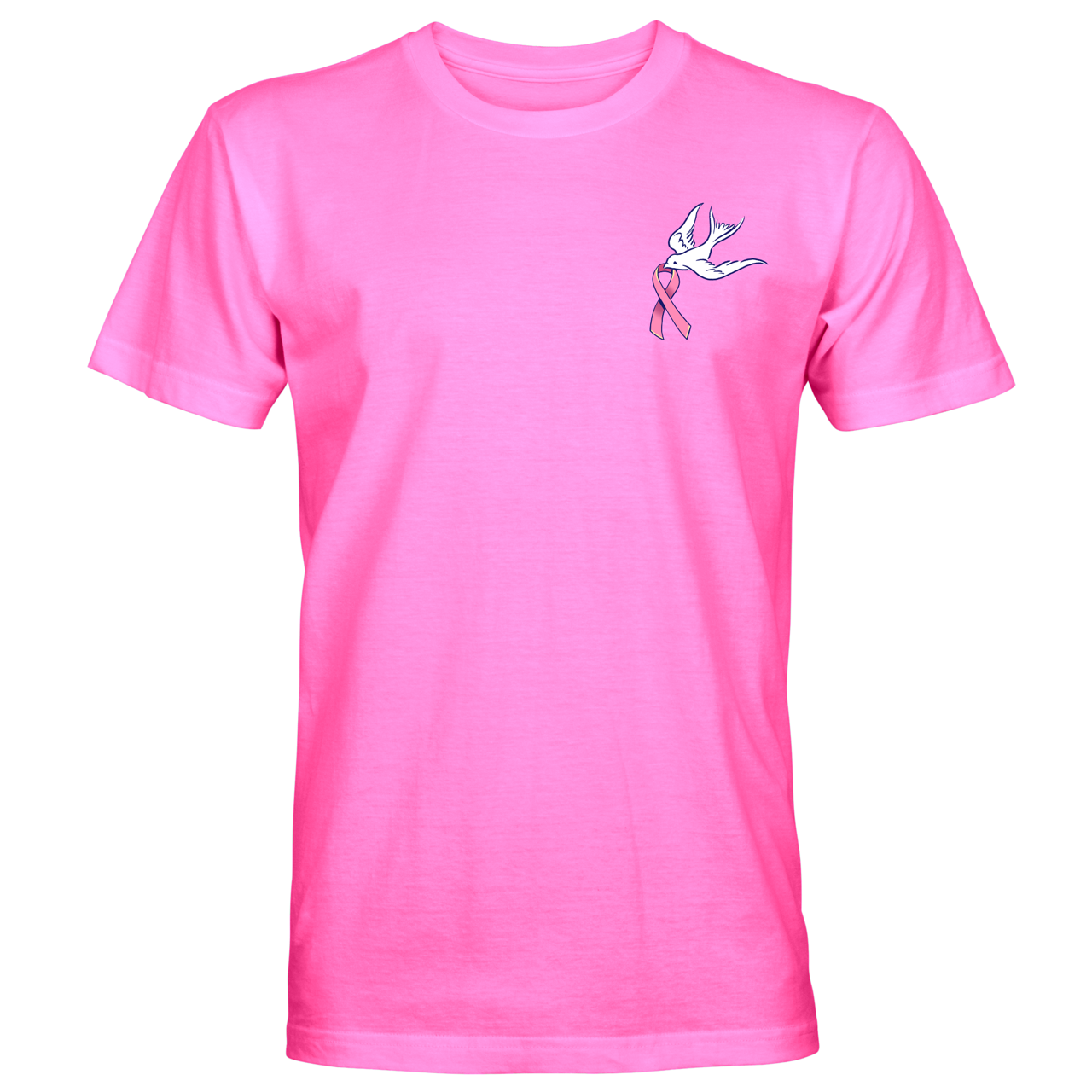 Southern Attitude Anchor In The Storm Cancer Ribbon T-Shirt
