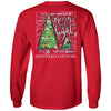 Southern Couture Classic Merry &amp; Bright Sheet Music Holiday Long Sleeve T-Shirt