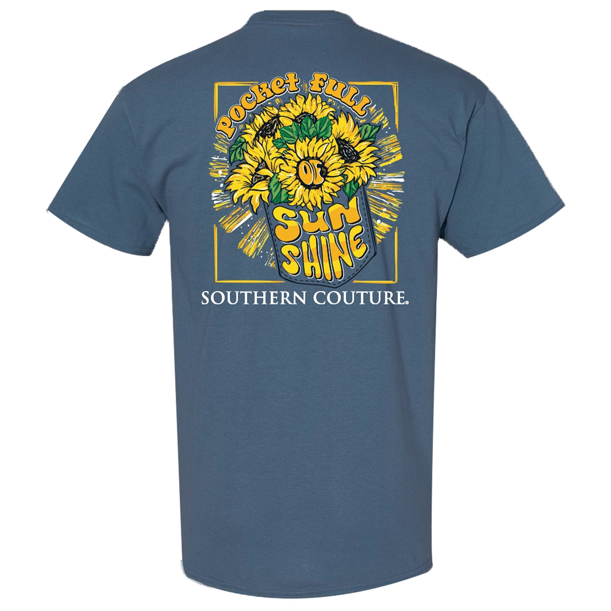 Southern Couture Classic Pocket Full of Sunshine T-Shirt