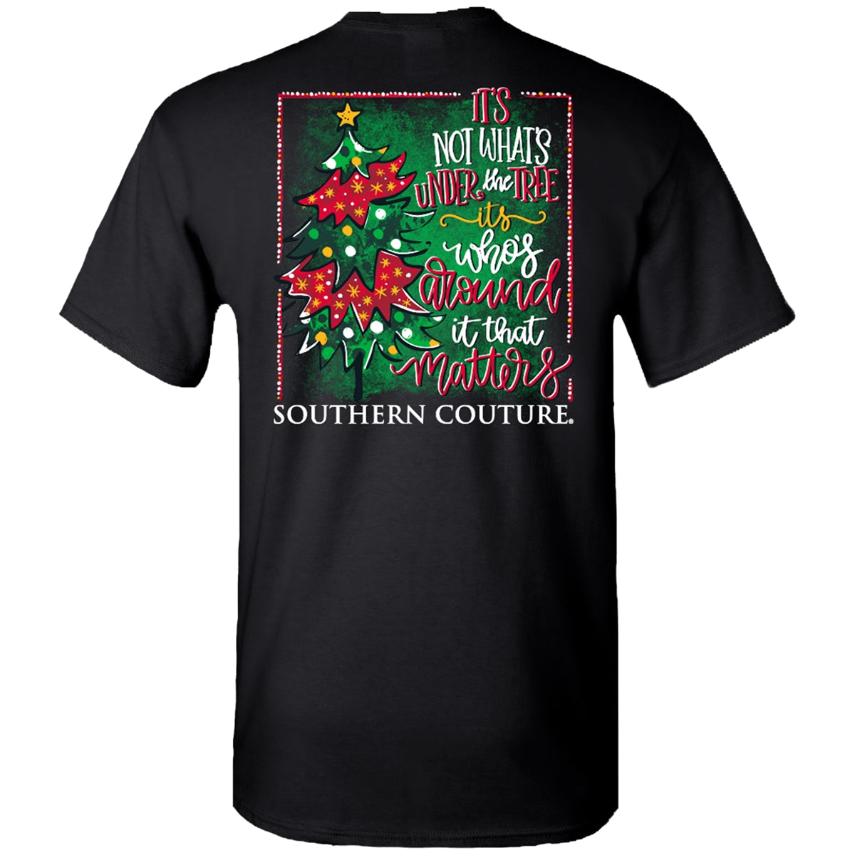 Southern Couture Classic Under The Tree Christmas T-Shirt