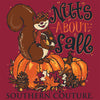 Southern Couture Classic Nuts About Fall Long Sleeve T-Shirt