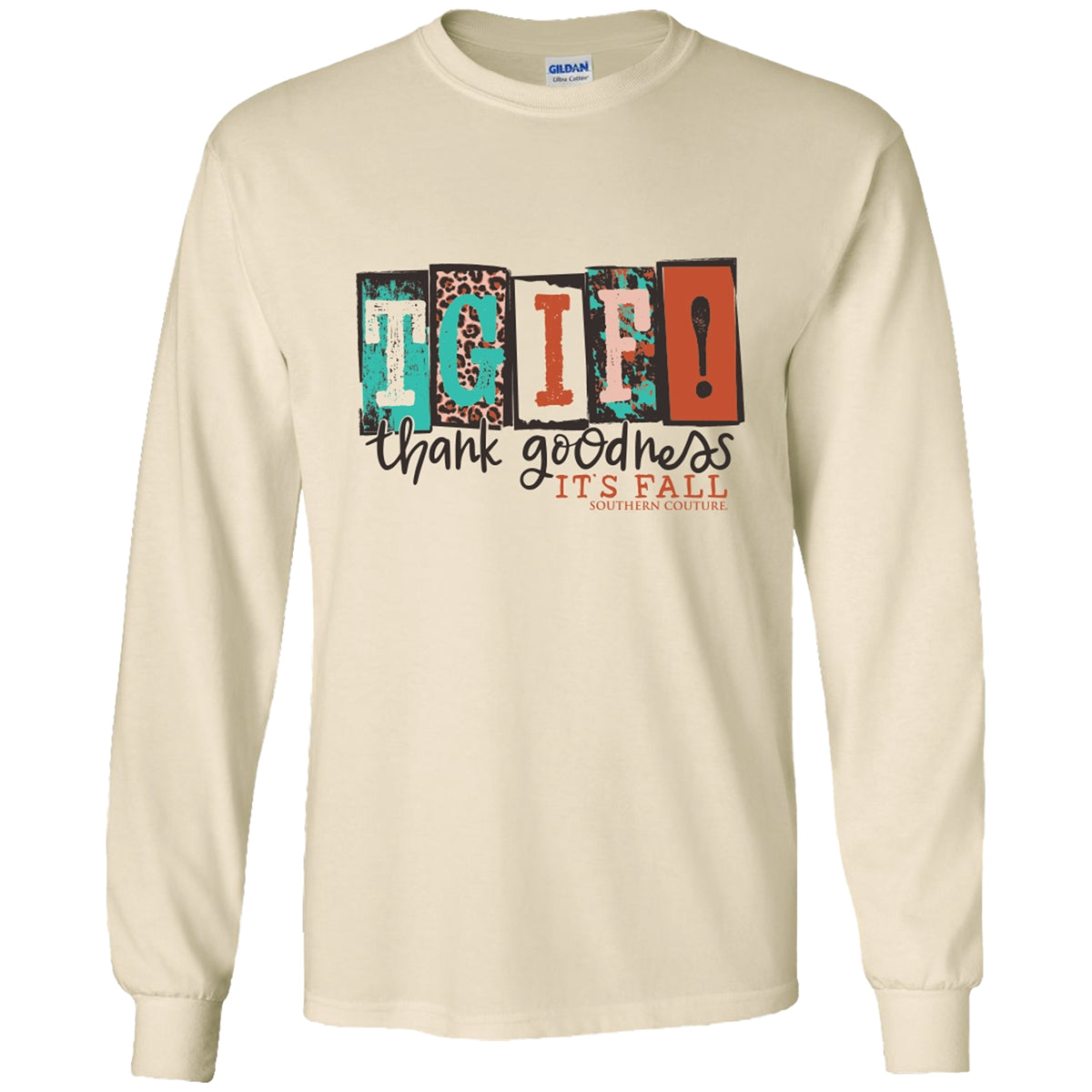 Southern Couture TGIF! Fall Soft Long Sleeve T-Shirt
