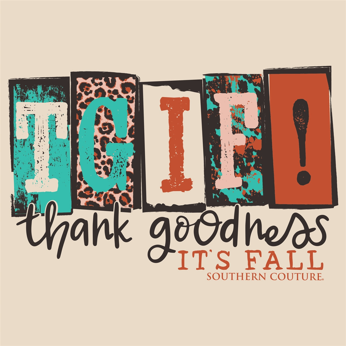 Southern Couture TGIF! Fall Soft Long Sleeve T-Shirt