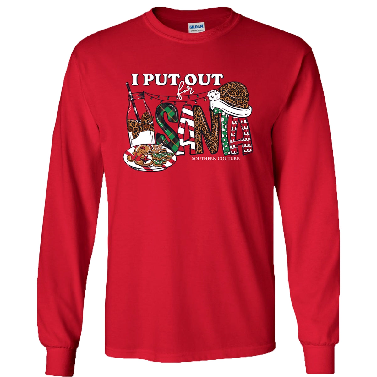 Southern Couture I Put Out For Santa Soft Long Sleeve T-Shirt