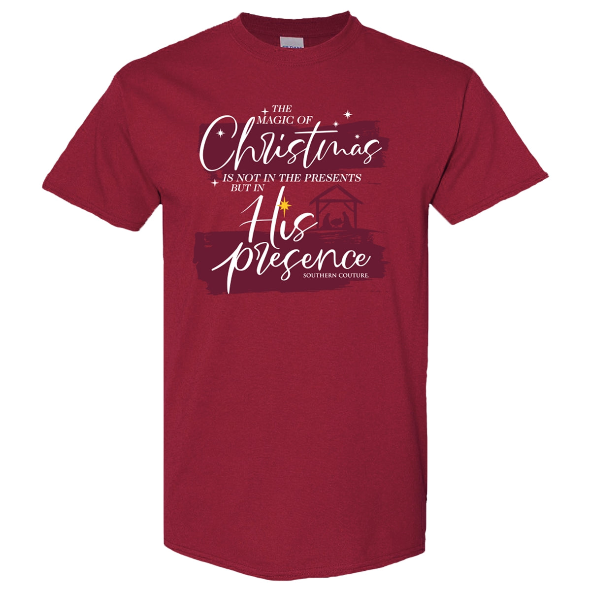 SC1176CD southern couture magic of christmas soft t-shirt