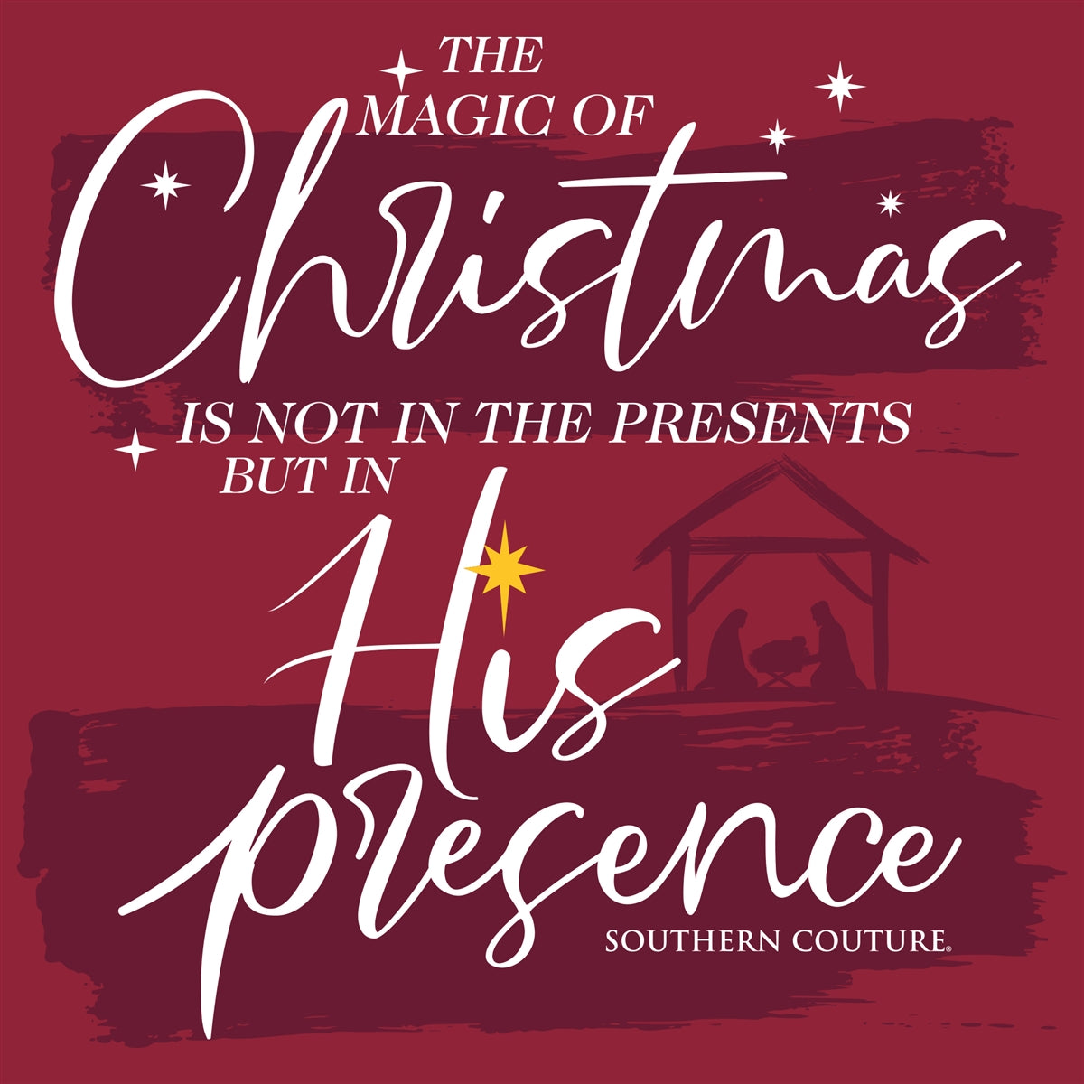 Southern Couture Magic of Christmas Soft T-Shirt