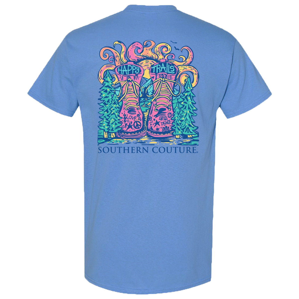 Southern Couture Classic Happy Trails T-Shirt