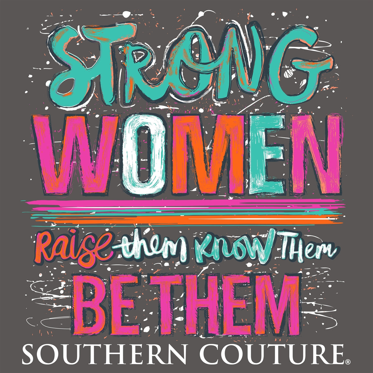 SALE Southern Couture Classic Strong Women Long Sleeve T-Shirt