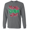 Southern Couture Merry Christmas Y&#39;All Soft Long Sleeve T-Shirt