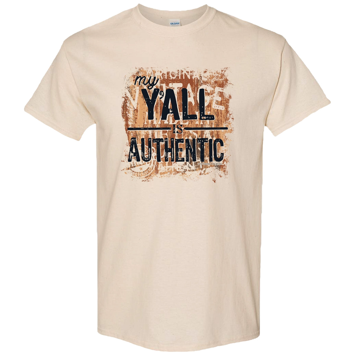 Southern Couture My Y'All is Authentic Soft T-Shirt